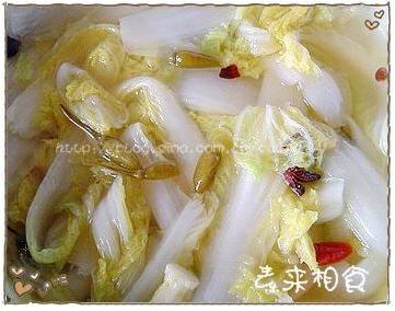 泡椒娃娃菜的做法（泡椒白菜）